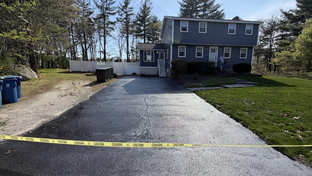 After — Tewksbury MA Driveway Sealcoating