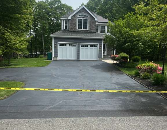 Sealcoating in Fitchburg Driveway