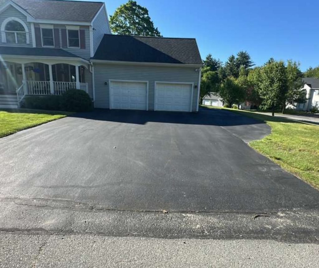 Before — Sealcoat & Crack Filling in Fitchburg