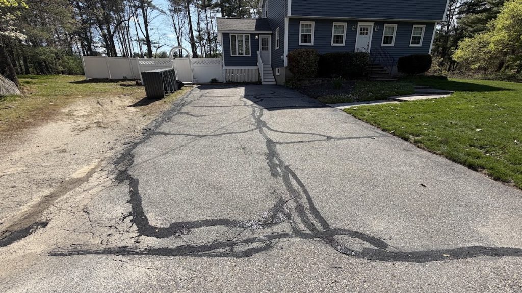 Before — Tewksbury MA Driveway Sealcoating
